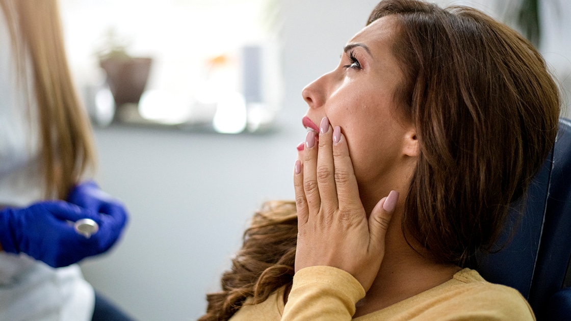 Woman with Tooth Pain Photo